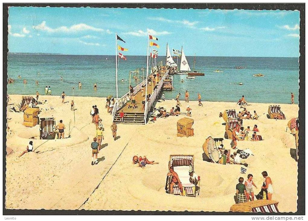 Ostseebad Scharbeutz Seebrücke 1966 - Scharbeutz