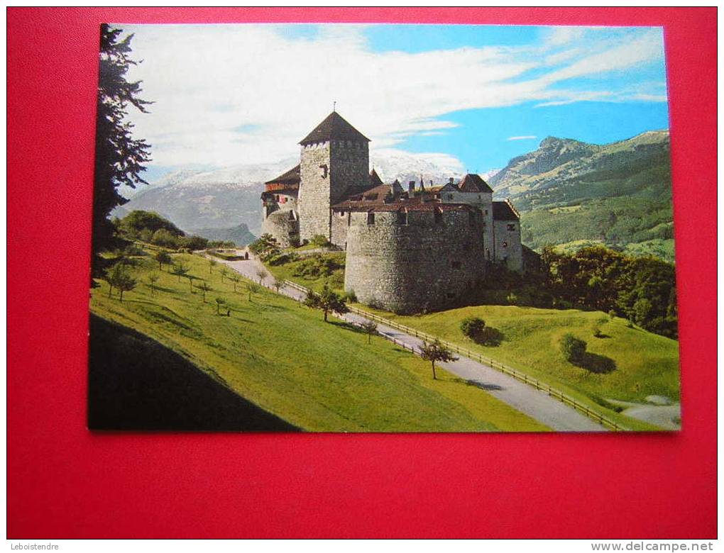 CPM-LIECHTENSTEIN- SCHLOSS VADUZ,RESIDENZ DES REGIERENDEN FÜRSTEN VON LIECHTENSTEIN-NON VOYAGEE-PHOTO RECTO / VERSO - Liechtenstein