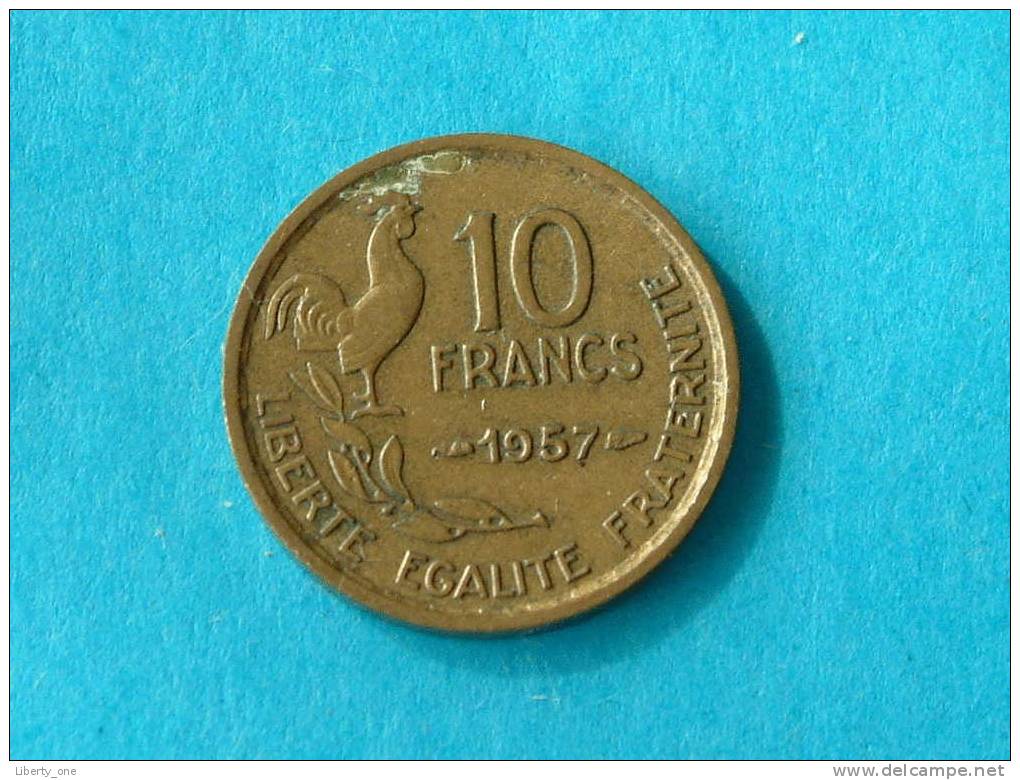 1957 - 10 FRANCS / KM 915.1 ( For Grade, Please See Photo ) ! - Autres & Non Classés