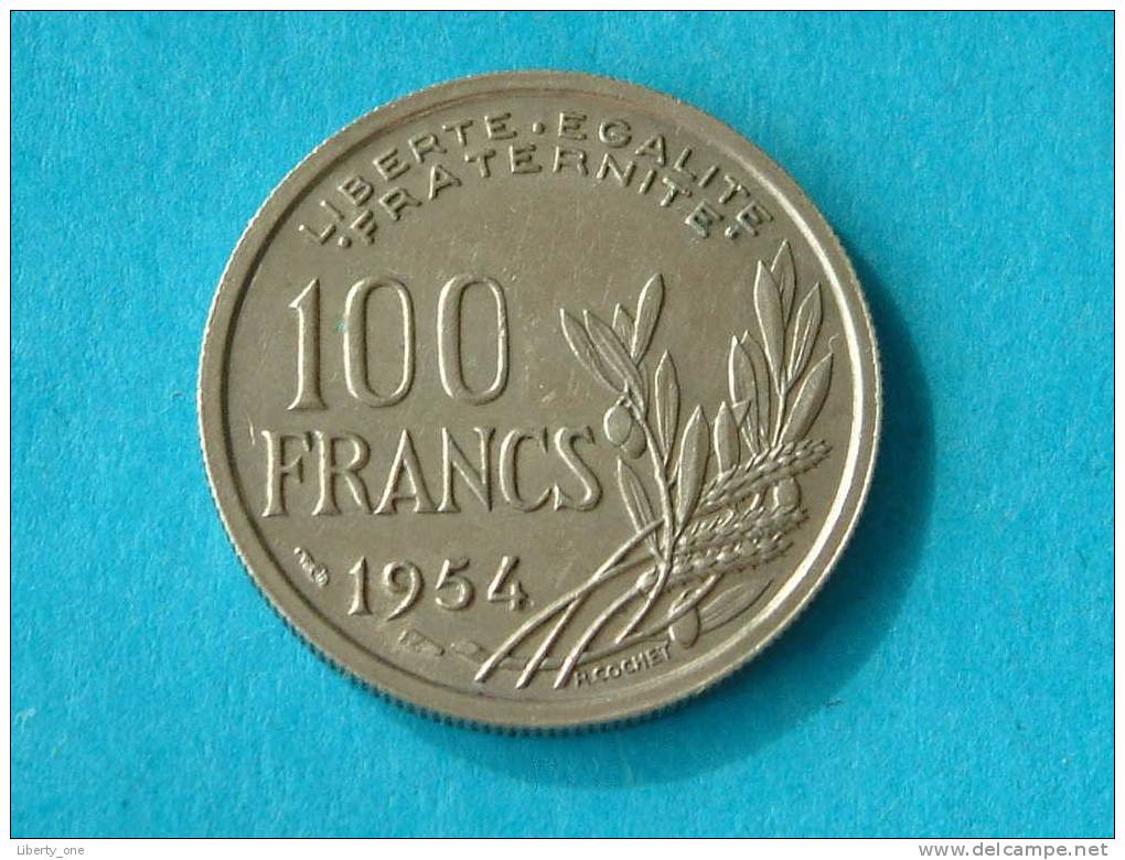 1954 - 100 FRANCS / KM 919.1 ( For Grade, Please See Photo ) ! - Autres & Non Classés