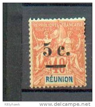 REU 451 A - YT 52 * Charnière Complète - Neufs