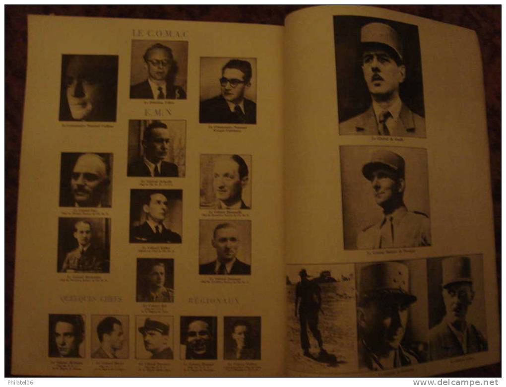 REVUE 44 PAGES  NOMBREUSES PHOTOS  HOMMAGE AUX RESISTANTS FFI  1945 - 5. Guerras Mundiales