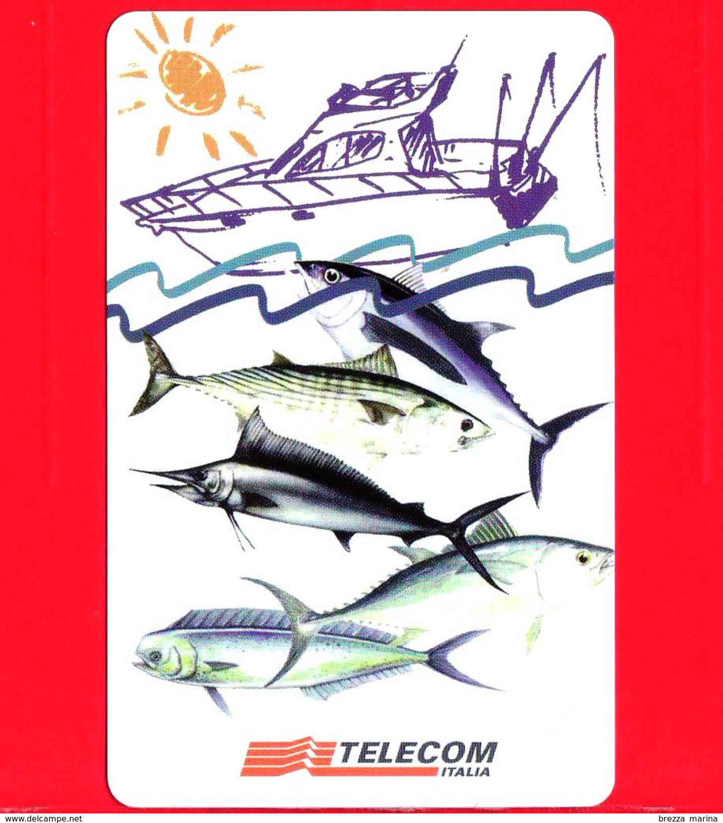 Nuova - MNH - ITALIA - Scheda Telefonica - Telecom - Campionato Di Pesca Alla Traina D'Altura - Golden 868 - Publiques Figurées Ordinaires