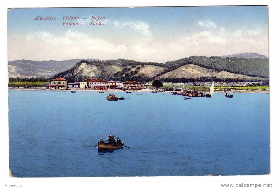 ALBANIA - Vlorë, Valona, Port - Albanie