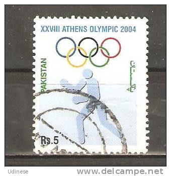 PAKISTAN 2004 - OLYMPIC GAMES ATHENS 5 - USED OBLITERE GESTEMPELT - Summer 2004: Athens