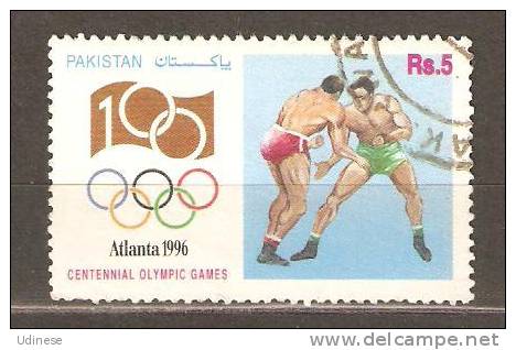 PAKISTAN 1996 - OLYMPIC GAMES 5 - USED OBLITERE GESTEMPELT - Ete 1996: Atlanta