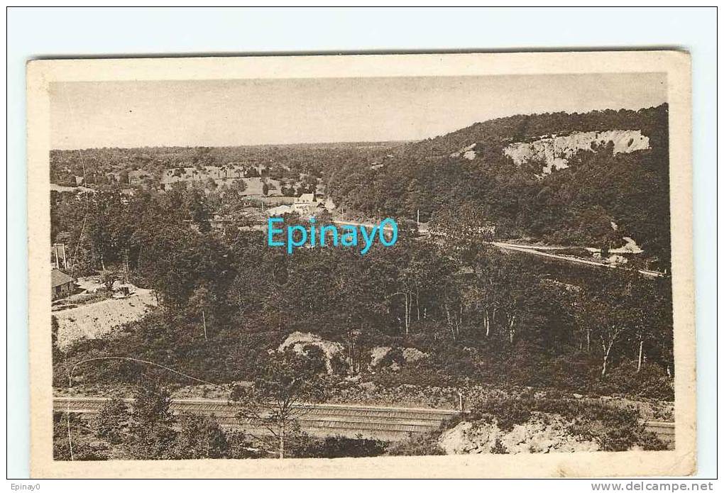 B - 35 - SAINT GERMAIN Sur Ille - Vue Sur Montreuil Le Gast Avec Les Carriéres De La Ville En Bois - édition Donias - Saint-Germain-sur-Ille