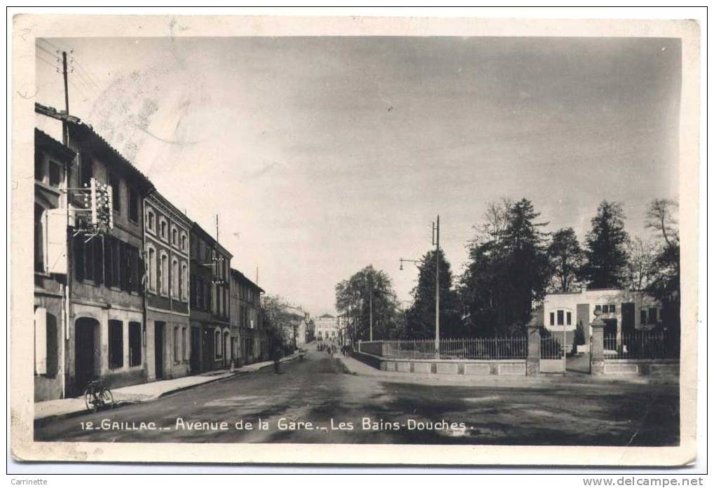 GAILLAC - 81 - Tarn - Les Bains Douches - Avenue De La Gare - Gaillac