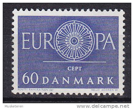 Denmark 1960 Mi. 386    60 Øre Europa CEPT MNH** - Nuovi