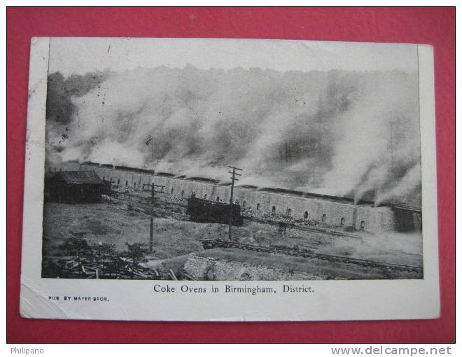 Coke Ovens In Birmingham Al  1906 Cancel --small Tape Repair Back --===--- Ref 149 - Andere & Zonder Classificatie