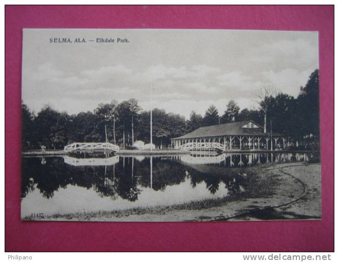 Selma Al-- Elkdale Park  --===--- Ref 149 - Sonstige & Ohne Zuordnung