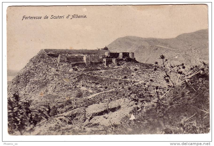 ALBANIA - Shkodër, Scutari, Shkodra, Festung, Fort - Albania