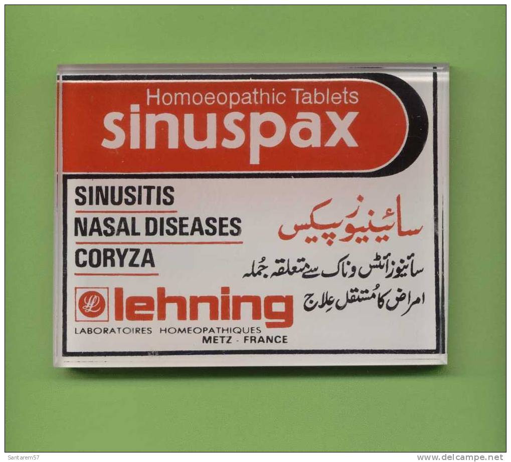 Plaque Publicitaire Advertising Plate Placa Publicitaria Plastique Plastic Plastico Homoeopathic Tablets PAKISTAN - Andere & Zonder Classificatie