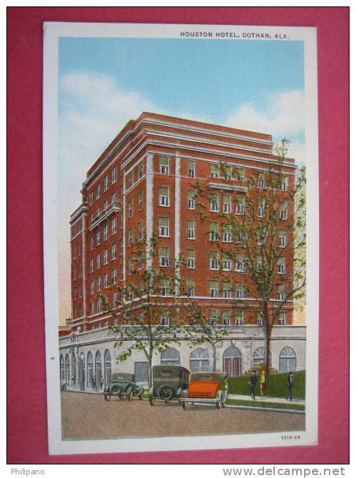 Dothan Al  Houston Hotel Vintage Wb    --===--- Ref 150 - Autres & Non Classés