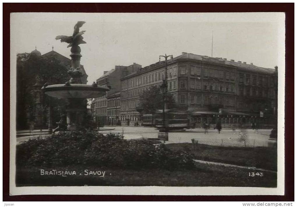 Cpa Carte Photo De Slovaquie  Bratislava Savoy   ABE39 - Slovaquie