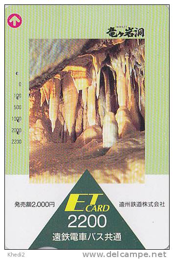 Carte Japon / Spéléologie - GROTTE Caverne Stalactites - CAVE Cavern Japan Card  - HÖHLE Karte - 12 - Landscapes