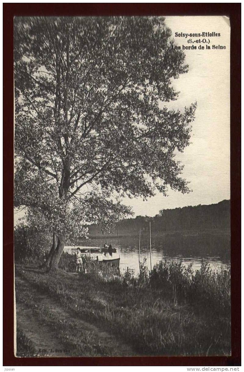 Cpa Du 91  Soisy Sous Etiolles  Les Bords De Seine  ABE47 - Autres & Non Classés