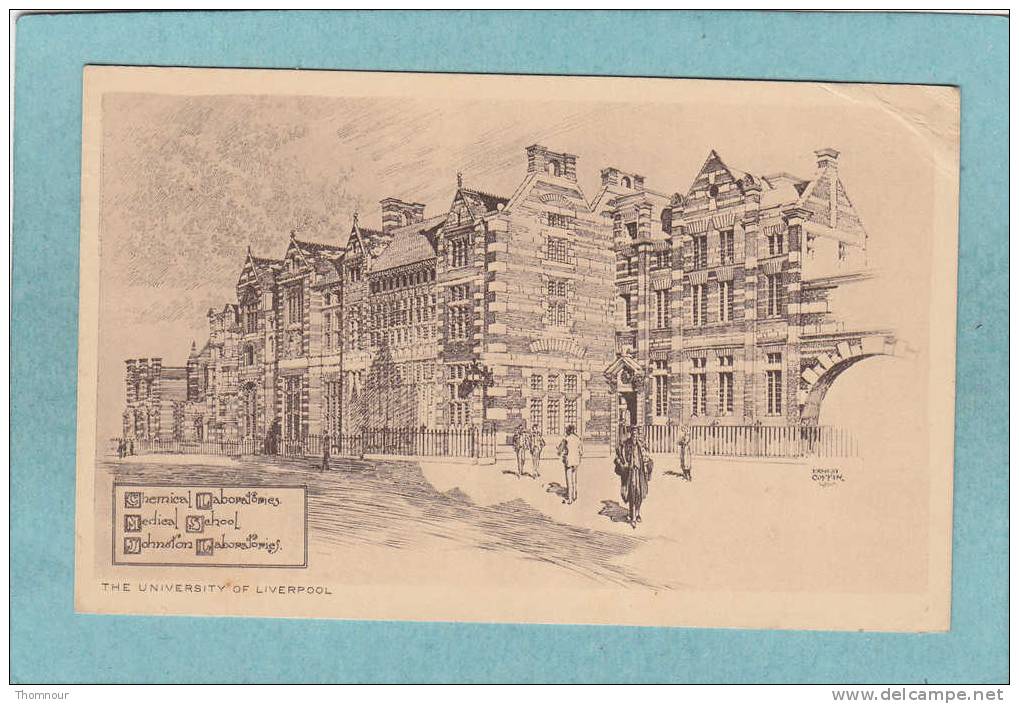THE UNIVERSITY OF LIVERPOOL  -  ERNEST COFFIN  -  BELLE CARTE  - - Liverpool