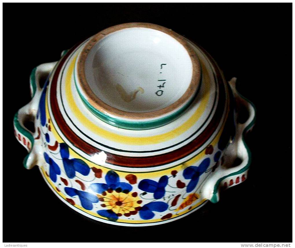 Deruta Arabesco Uccello Colori - Bowl - Kom - Grand Bol -DI1289 - Deruta (ITA)