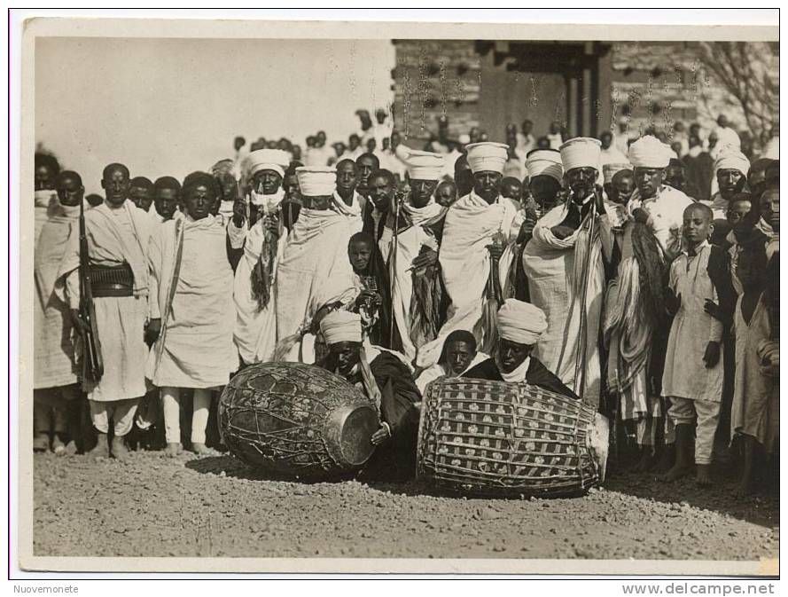 ERITREA - Funzione Religiosa Copta - Anni 1935 - Eritrea