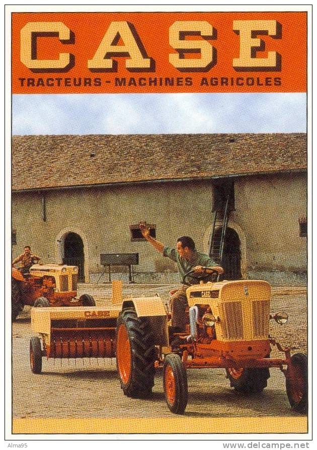 CPM - PUBLICITE - TRACTEUR - MATERIEL AGRICOLE - N° 120 - CASE CF250 - Tractors