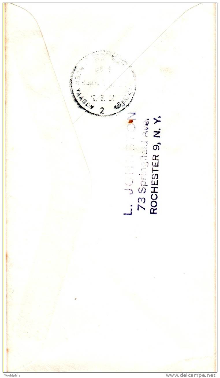 U.S.A / ESTADOS UNIDOS  Mailed To Israel- SC #1175 MAHATMA GANDHI - Cacheted FIRST Day Cover1961 - Mahatma Gandhi