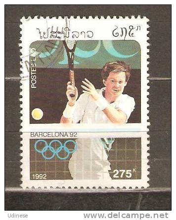 LAOS 1992  - OLYMPIC GAMES 275  - USED OBLITERE GESTEMPELT USADO - Zomer 1992: Barcelona