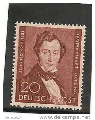 MICHEL - BAND 2 - 1951 - 100. TODESTAG VON ALBERT LORTZING - Unused Stamps