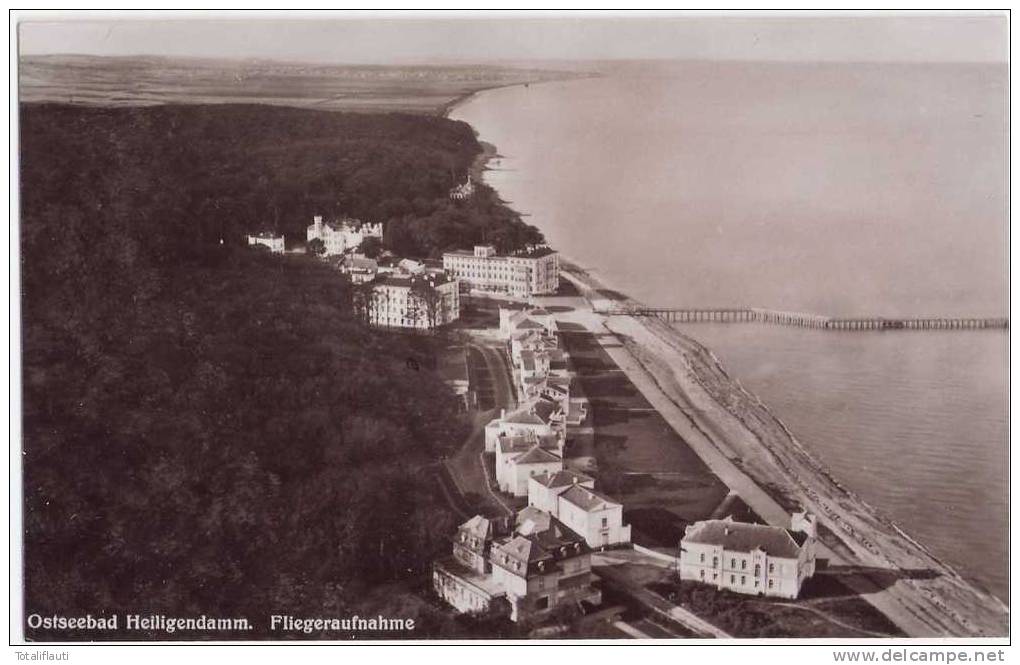 Heiligendamm Luftbildaufnahme Braun Kurhaus Grand Hotel 10 Villen .7.1934 400 Zimmer 500 Betten G Siegert Generalpächter - Heiligendamm