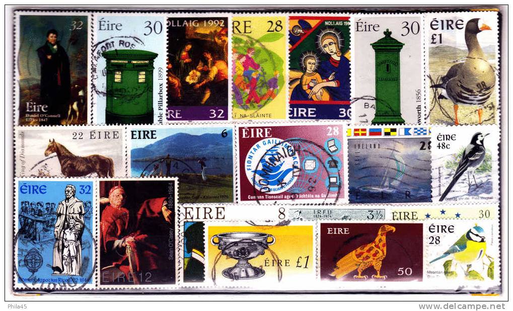 Vrac De 150 Timbres IRLANDE  Oblitérés Tous Différents - Alla Rinfusa (max 999 Francobolli)