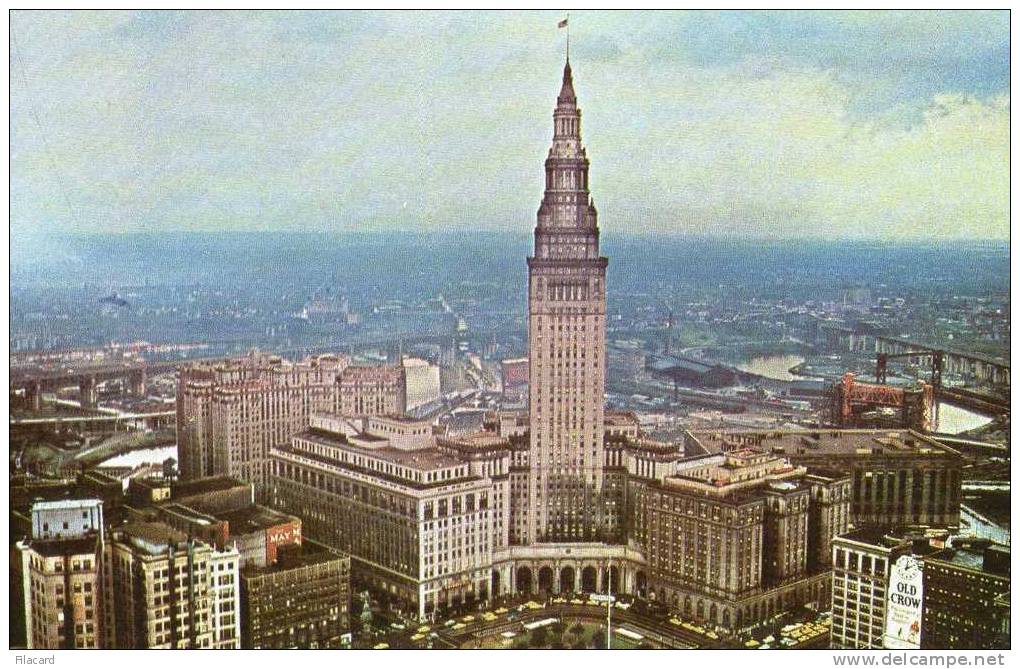 14352    Stati  Uniti,  Ohio, Cleveland,  Public  Square  And  Terminal  Tower,  NV - Cleveland