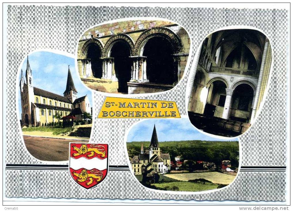 76 - SAINT MARTIN DE BOSCHERVILLE - Multi Vues - Saint-Martin-de-Boscherville