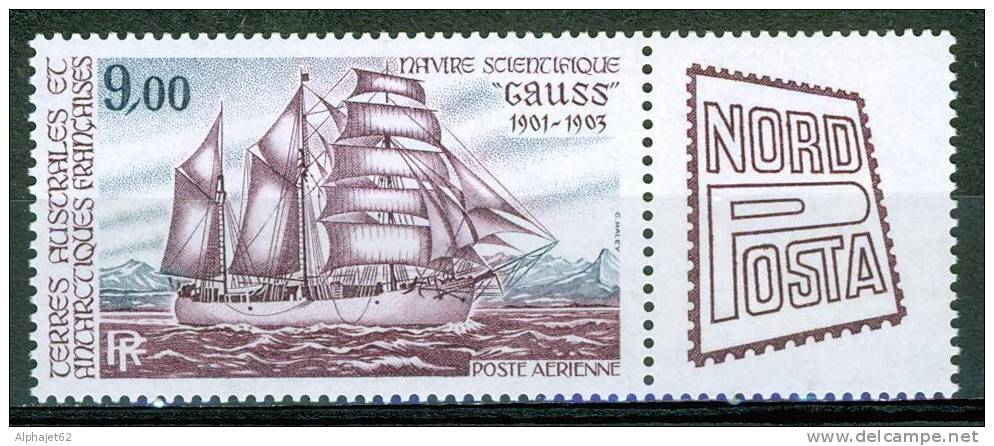 TERRES AUSTRALES - Navire Scientifique Gauss - T.A.A.F. - Exposition Philatélique De Hambourg - N° 85 ** - 1984 - Cuadernillos/libretas