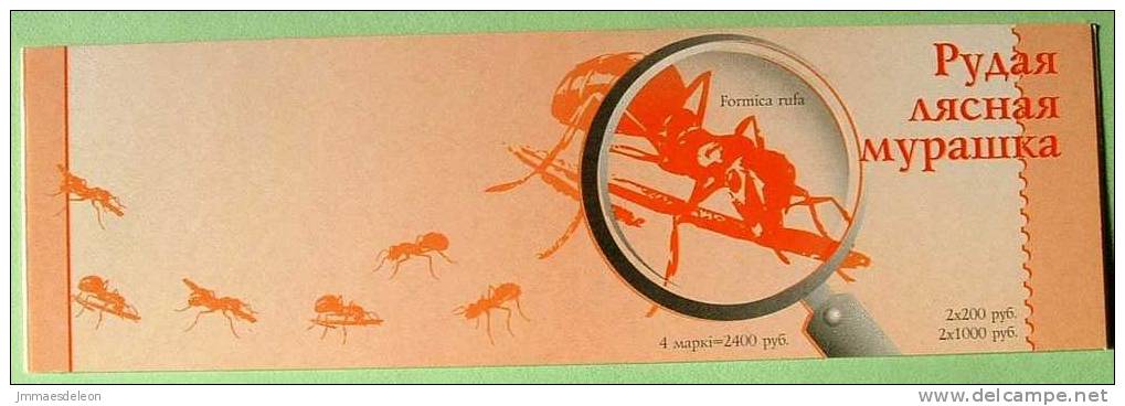 Belarus 2002 Ant Ants - Booklet Full - Belarus