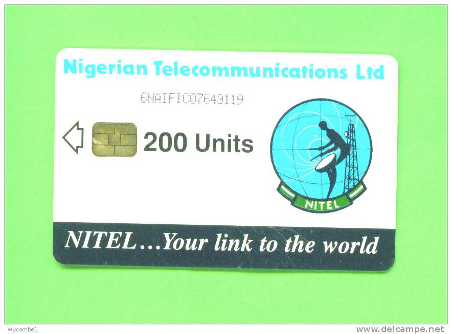 NIGERIA - Chip Phonecard As Scan - Nigeria