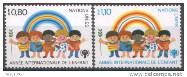 UN Genf - Mi-Nr 83/84 Postfrisch / MNH ** (K294) - Nuevos