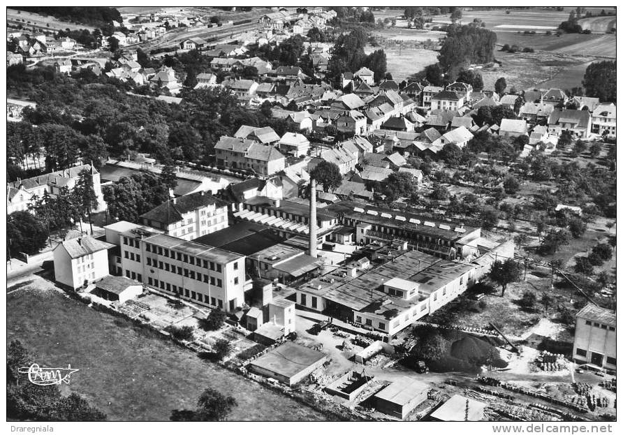 Delle - Vue Aérienne - L'usine UDD - Delle