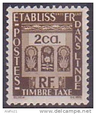 µ2 - INDE - TAXE  N° 20 - NEUF SANS CHARNIERE - Andere & Zonder Classificatie