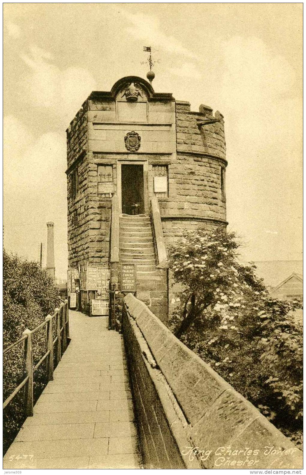 ROYAUME-UNI - CHESTER - CPA - N°5411 - Chester, King Charles Tower - Chester