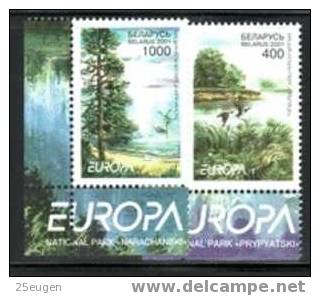 BELARUS  EUROPA CEPT 2001   SET MNH - 2001