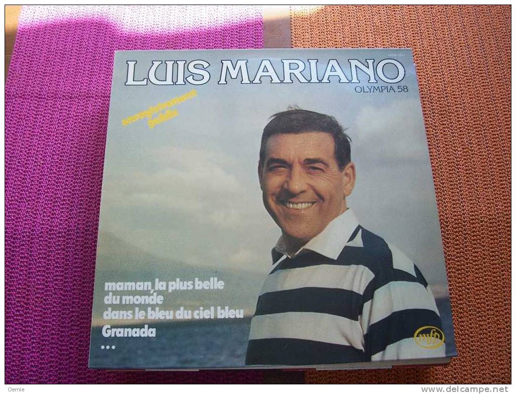 LUIS  MARIANO  °  OLYMPIA  1958 - Otros - Canción Española