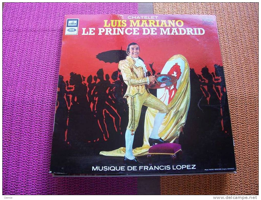 LUIS  MARIANO  °  LE  PRINCE DE MADRID - Otros - Canción Española