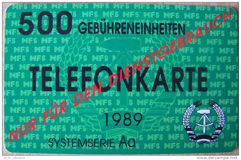 Card From DDR Magnetic, Germany Democratic Republic, Deutschland Allemagne - Altri & Non Classificati