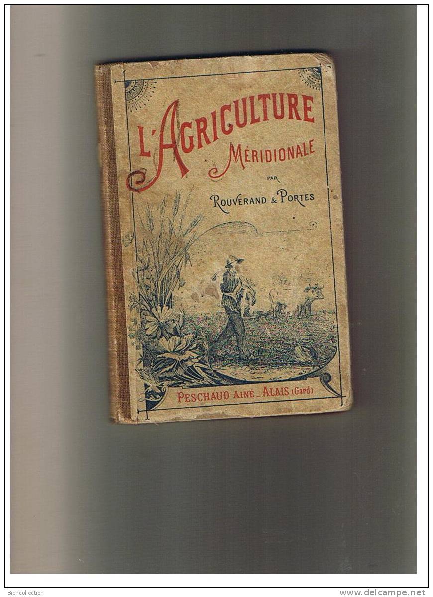 L'Agriculture Méridionale Par Rouverand Et Portes Aux éditions Peschaud Ainé;à ALAIS (Gard) - Nature