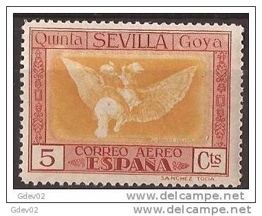 ES518-LA269TAE.España Spain.Espagne ALEGORIAS  DE GOYA 1930 (Ed 518**) Sin Clarnela  MUY BONITO - Nuevos