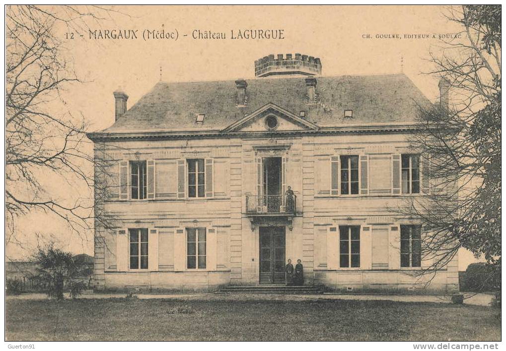 CPA (33)   MARGAUX  /  Château Lagurgue - - Margaux