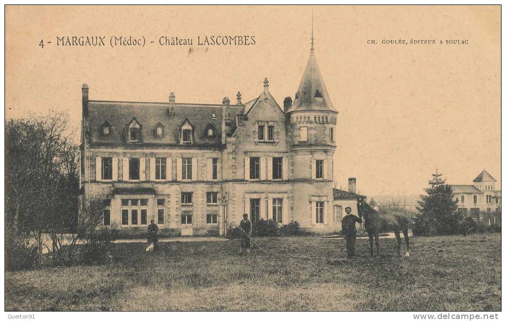 CPA (33)   MARGAUX  /  Château Lascombes - - Margaux