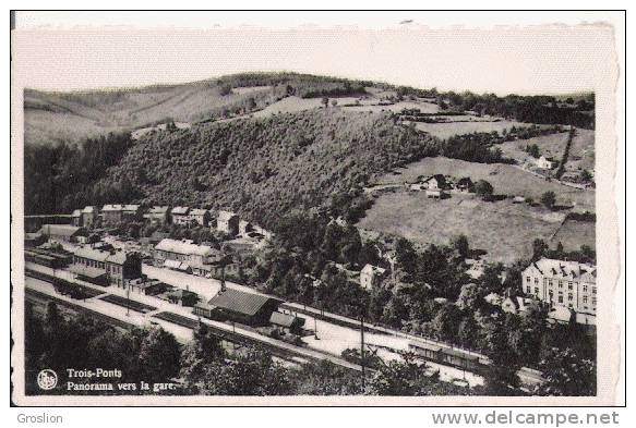 TROIS PONTS PANORAMA SUR LA GARE - Trois-Ponts