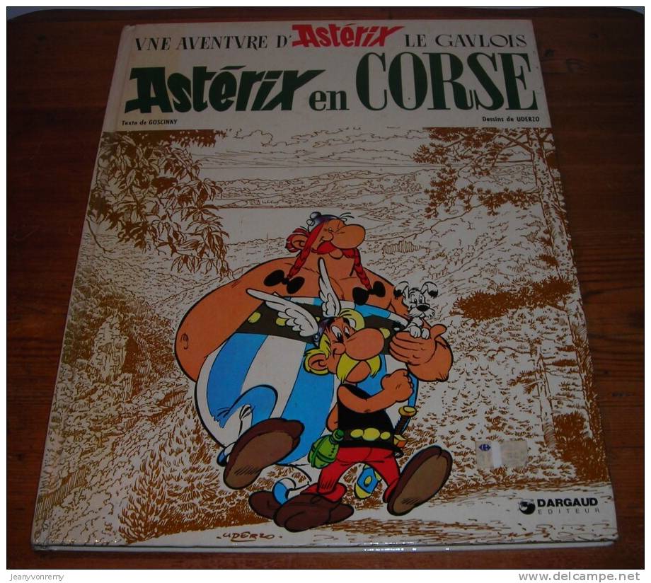 Astérix En Corse. Dargaud 1973. - Astérix