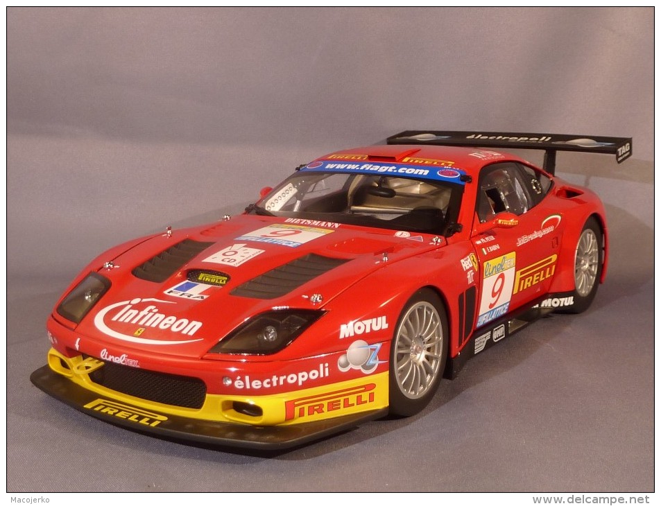 Kyosho 08393B, Ferrari 575 GTC Team J.M.B. Estoril 2003, 1:18 - Kyosho